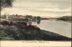 View of Susquehanna River Postcard