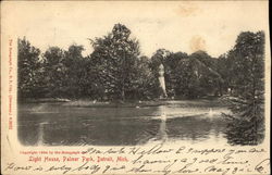 Lighthouse, Palmer Park Postcard