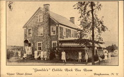 Gamble's Cobble Rock Tea Room Postcard