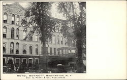 Hotel Bennett Postcard