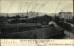 Skyline from Viaduct Postcard