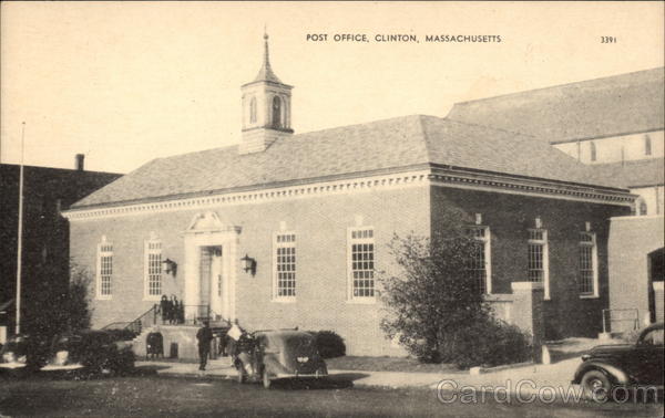 Post Office Clinton Massachusetts