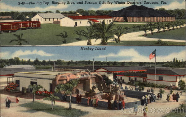 Ringling Bros. and Barnum & Bailey Winter Quarters Sarasota Florida