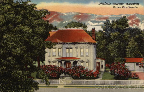 Rinckel Mansion Carson City Nevada