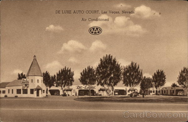 De Luxe Auto Court Las Vegas Nevada
