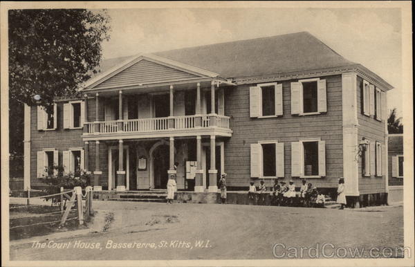 The Court House Basseterre Saint Kitts and Nevis Caribbean Islands