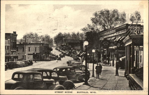 Street Scene Buffalo Wyoming