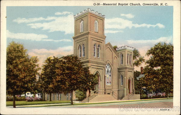 Memorial Baptist Church Greenville North Carolina