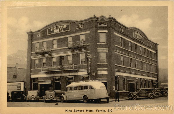King Edward Hotel Fernie BC Canada British Columbia
