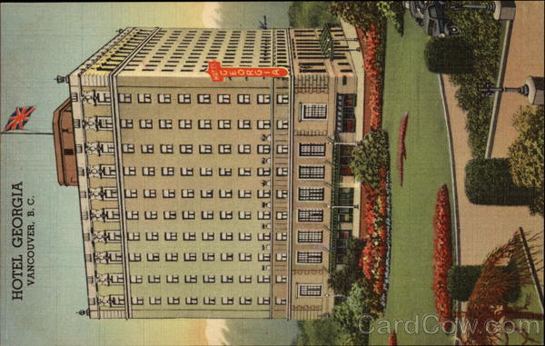 Hotel Georgia Vancouver BC Canada British Columbia