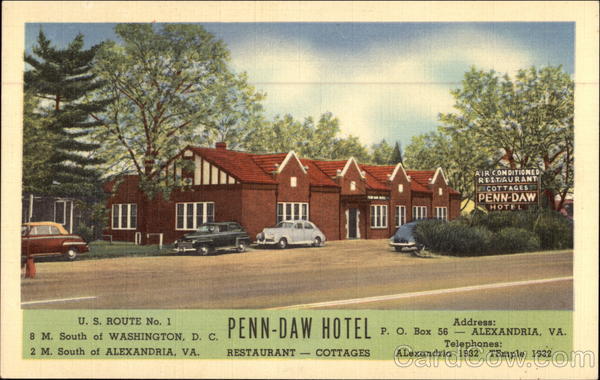 Penn-Daw Hotel Alexandria Virginia