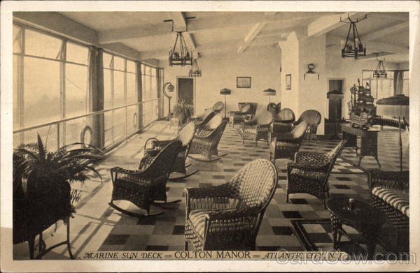 Colton Manor - Marine Sun Deck Atlantic City New Jersey