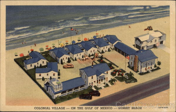 Colonial Village, Sunset Beach St. Petersburg Florida