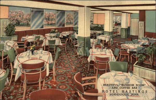 Hotel Hastings - Blossom Room and Coffee Bar Minneapolis Minnesota