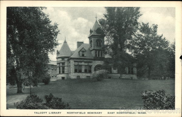 Northfield Seminary - Talcott Library East Northfield Massachusetts