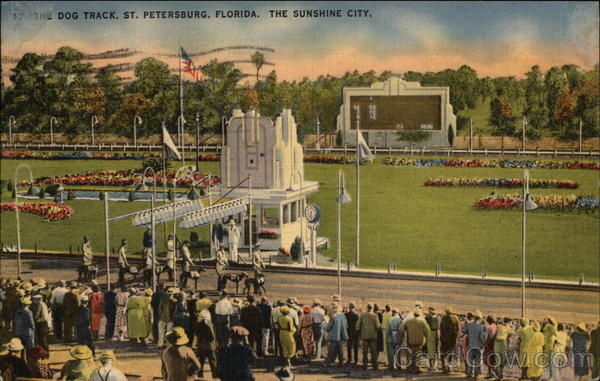 Dog Track, The Sunshine City St. Petersburg Florida