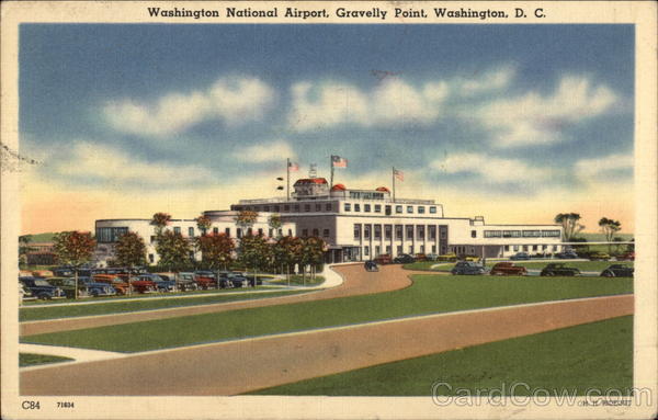 Washington National Airport, Gravelly Point District of Columbia