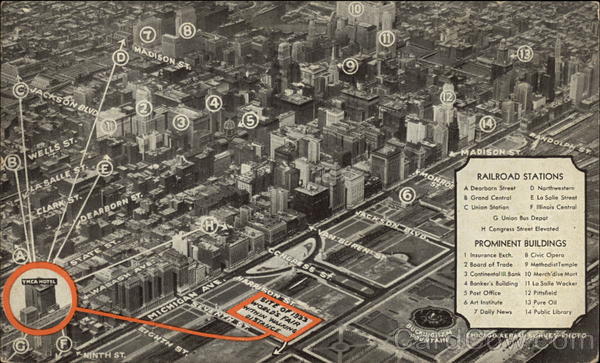 YMCA Hotel Chicago Illinois