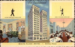 White-Plaza Hotel Postcard