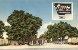 The Nassau Motor Lodge Postcard