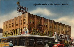 Apache Hotel Las Vegas, NV Postcard Postcard