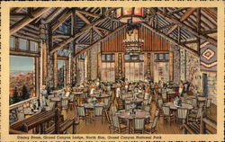 Dining Room, Grand Canyon Lodge, North Rim, Grand Canyon National Park Postcard