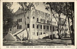 The Central Christian Church Postcard