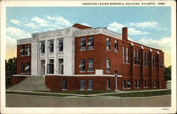 American Legion Memorial Building Postcard