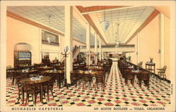 Michaelis Cafeteria Tulsa, OK Postcard Postcard