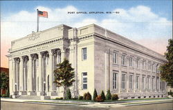 Post Office Appleton, WI Postcard Postcard