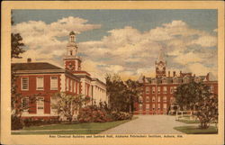 Ross Chemical Building and Sanford Hall, Alabama Polytechnic Institute Postcard