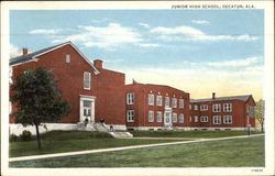 Junior High School Decatur, AL Postcard Postcard