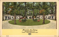 Mountain Aire Lodge Hendersonville, NC Postcard Postcard
