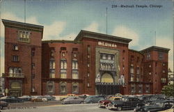 Medinah Temple Chicago, IL Postcard Postcard