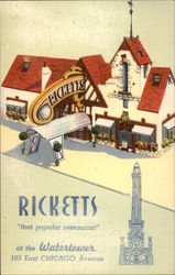 Ricketts Chicago, IL Postcard Postcard
