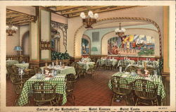 Corner of the Rathskeller, Hotel Lennox Postcard