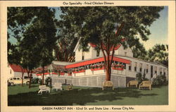 Green Parrot Inn Kansas City, MO Postcard Postcard