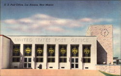 U.S. Post Office Los Alamos, NM Postcard 