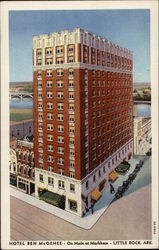 Hotel Ben McGehee, On Main at Markham Postcard