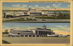 Washington National Airport - Terminal Postcard