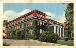 Marion Junior College Virginia Postcard Postcard