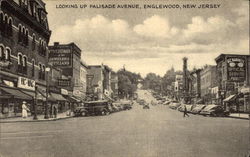 Palisade Avenue Englewood, NJ Postcard Postcard