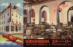 Bookbinders Sea Food House Postcard