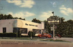 The Coffee Shop, on U.S. Highways 67-71 and 82 Texarkana, TX Postcard Postcard