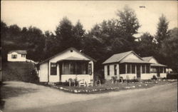 Cozy Cabins North Woodstock, NH Postcard Postcard