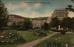 Holy Ghost Hospital Cambridge, MA Postcard Postcard