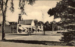 View of Town Square Postcard