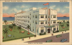 Savoy Plaza Hotel Postcard