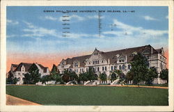 Gibson Hall, Tulane University Postcard