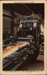 Hot Strip Mill at the Irvin Works Pittsburgh, PA Postcard Postcard